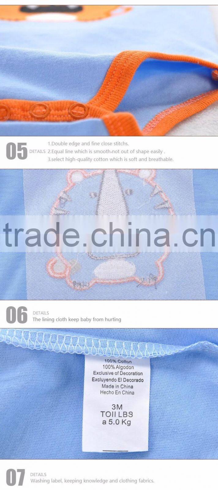 short sleeve bodysuits/baby romper set/romper baby