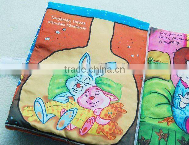 colorful cloth book,educational books