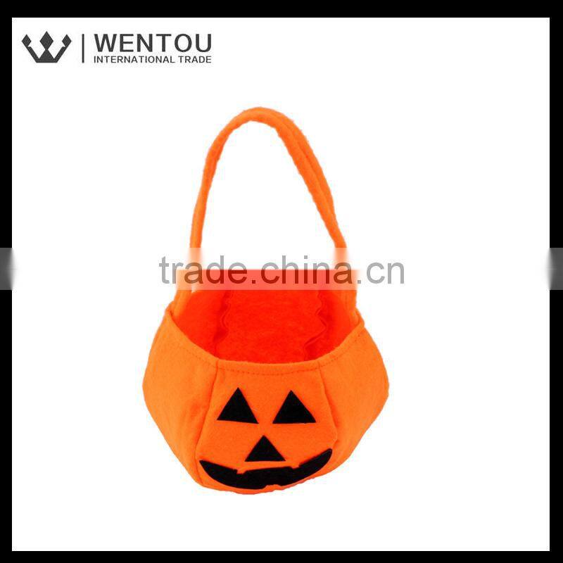 Wholesale Trick or treat candy Halloween Pumpkin bag