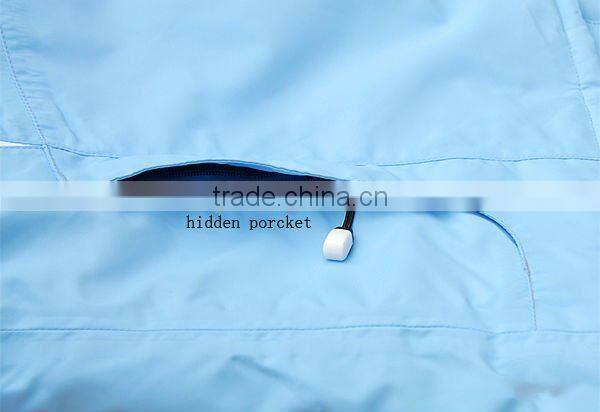 waterproof fashion soft shell jacket man 2012