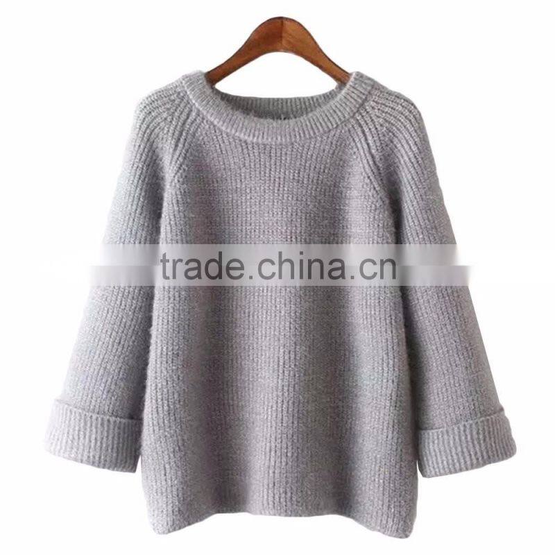 New Hot Woolen Sweater Designs For Ladies Knitted Pullover