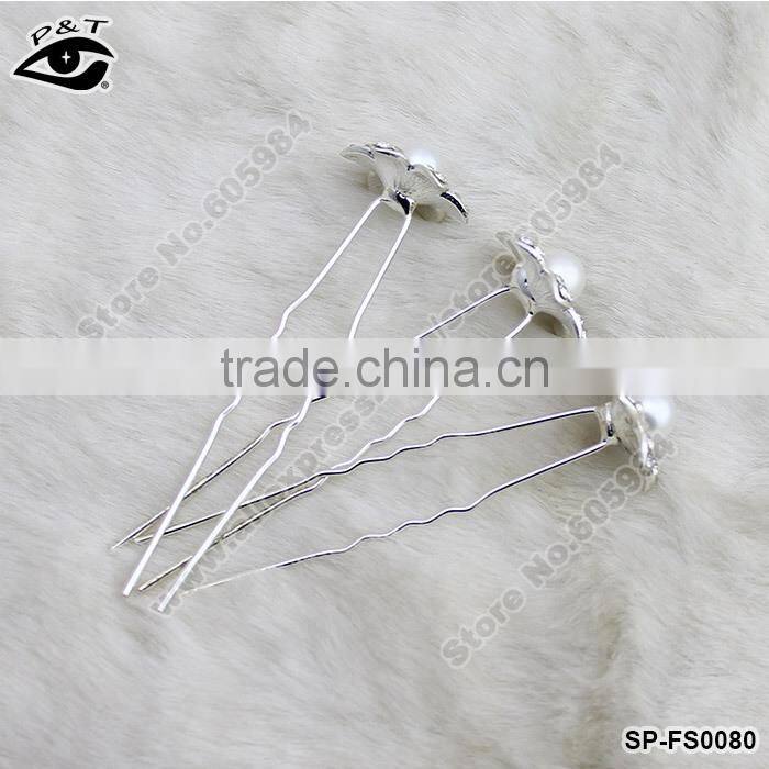 Pearl Rhinestone Pins Hair Pins For Wedding Decoration Accessories