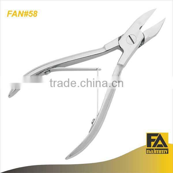 Professional Nail Nipper Wire Spring Stainless Steel Light weight