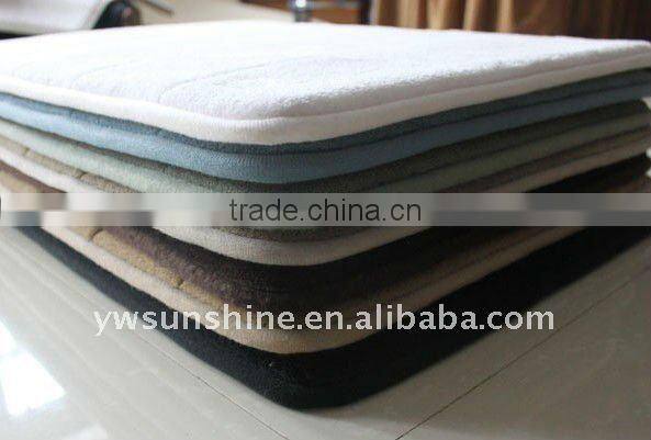 Microfiber memory foam cheap bathrooms mat,contemporary rugs,shower mat