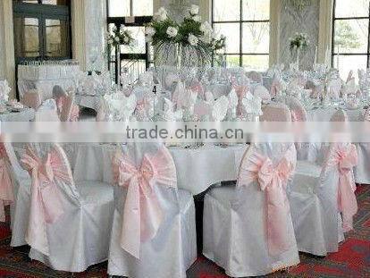 banquet and wedding fushia satin universal chair cover