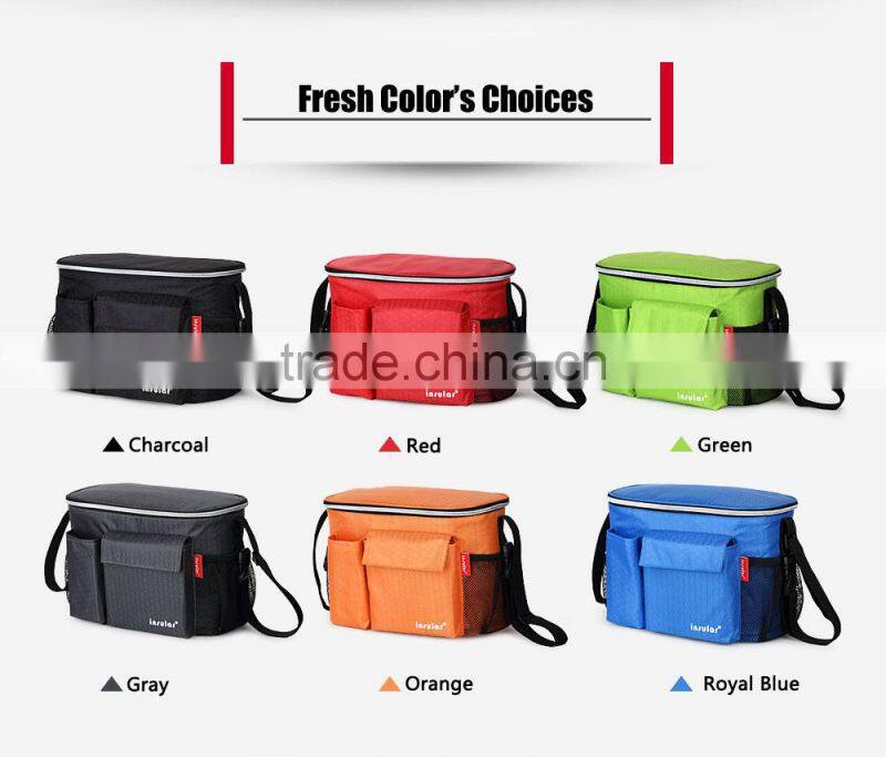 Insulated Water-Proof Lining Lunch Box Bag Cooler Tote Travel Picnic Bag