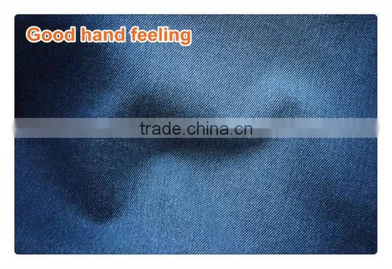 indigo blue for woman jeans denim fabric