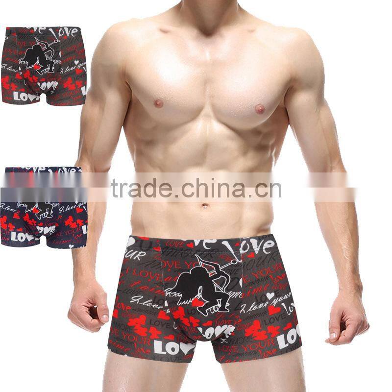 blue denim look panties r print boxer panties/ jnld cotton fruit animal boxers panties underwear/ top quality underwear