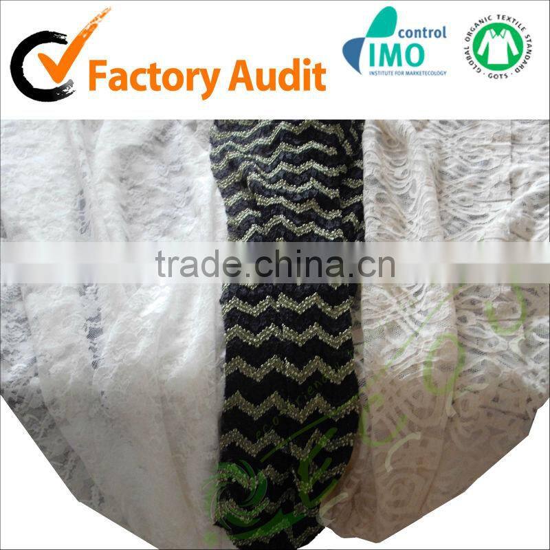 wholesale 70D 90/10 nylon spandex lace fabric