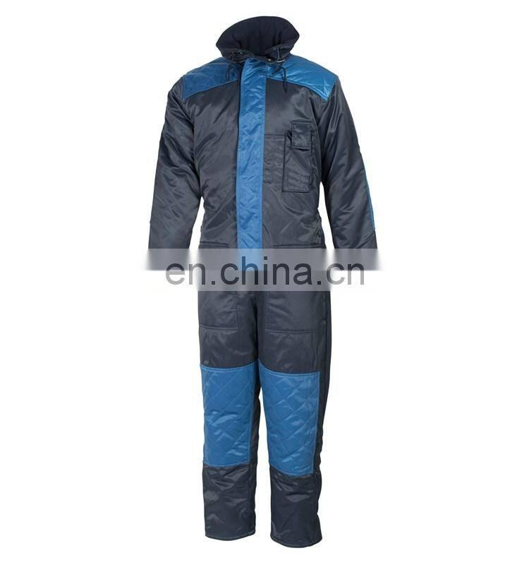 New design Cold store /Storage waterproof coverall with warm Lining