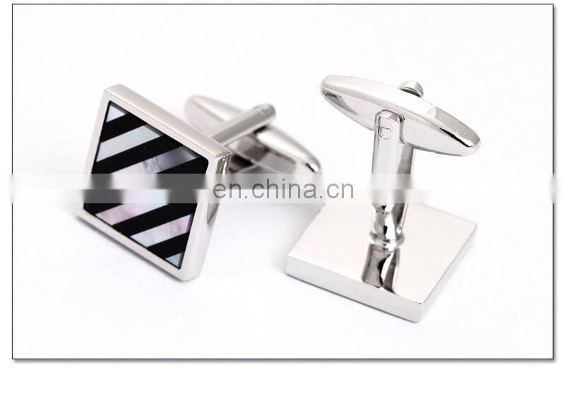 High Quality Cuff Links Gifts Shirt Silver Cufflinks