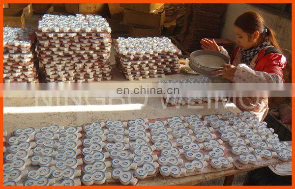 Fancy decorative 1 pink glitter number birthday candle