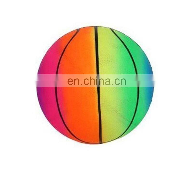 Wholesale Promotional Rainbow PVC Toy Ball
