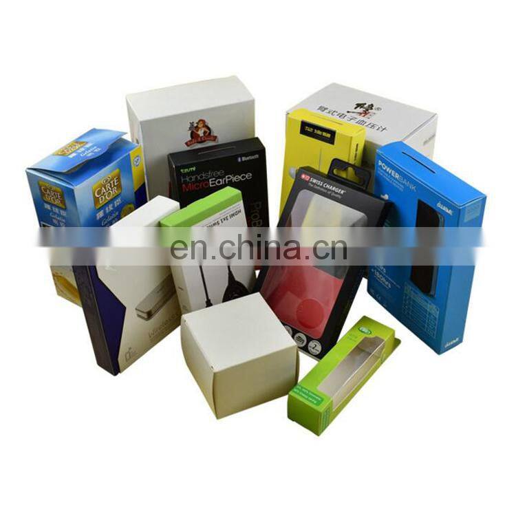 Custom Luxury small folding paper packing box for packing power packing box