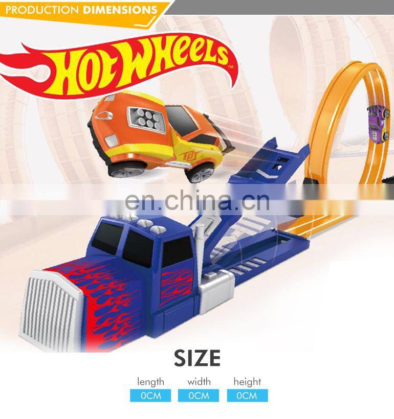 2017 Hot sell funny kids plastic race track car railway car