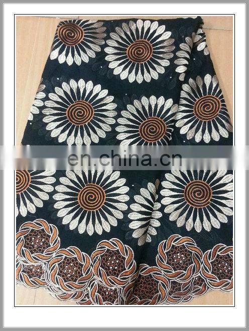 high quality swiss cotton voile lace(CH058B)