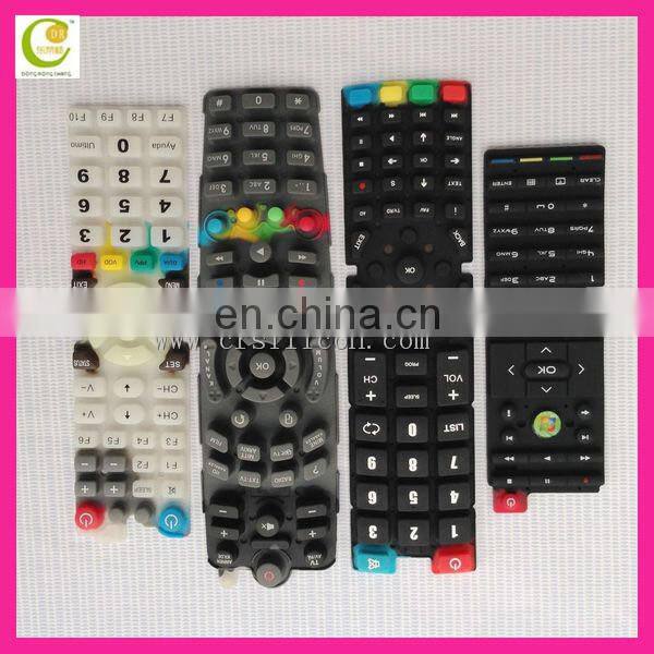 Custom Silicon Rubber button / Push button / Silicon Rubber keypad/Silicone Universal Control Keypad