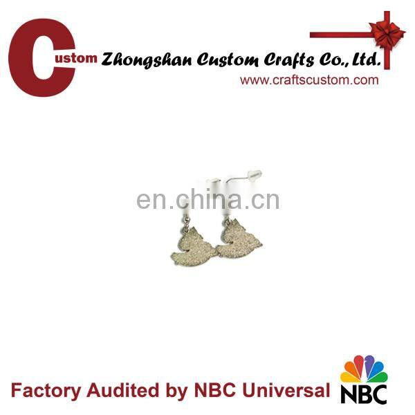 Promotional Wholesale cheap Custom Souvenir earrings as gifts