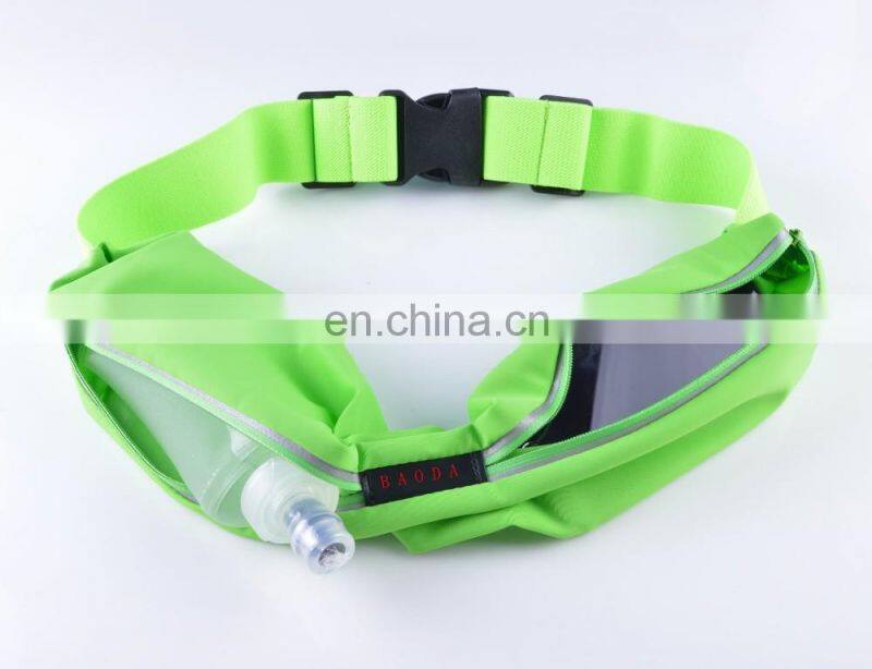 Wholesale Sports Running Waist Pack Hydration Belts With Foldable Water Bottle
