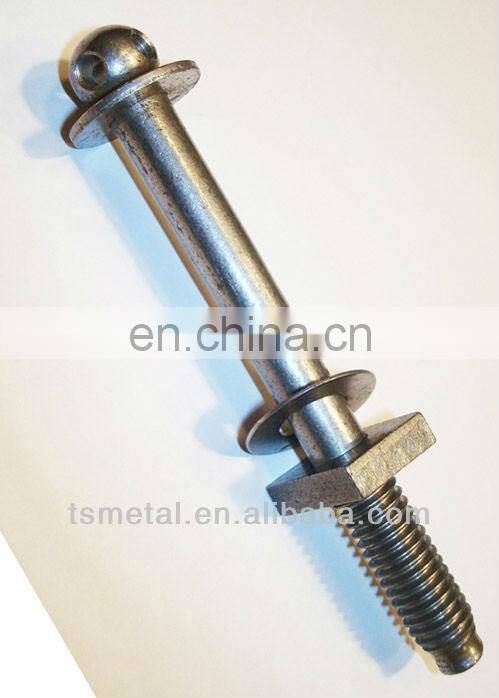 galvanized clevis pin with head