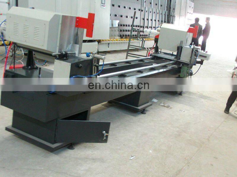 Aluminum cutting saw machine for aluminum curtain wall windows