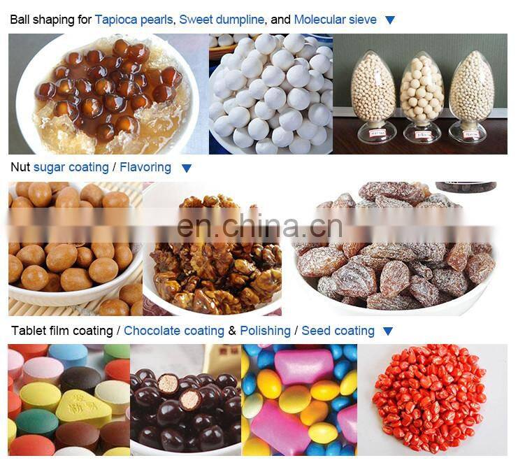 automatic sugar chocolate coating machine