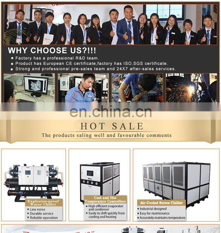 Industrial water cooled chiller for extuder cooling