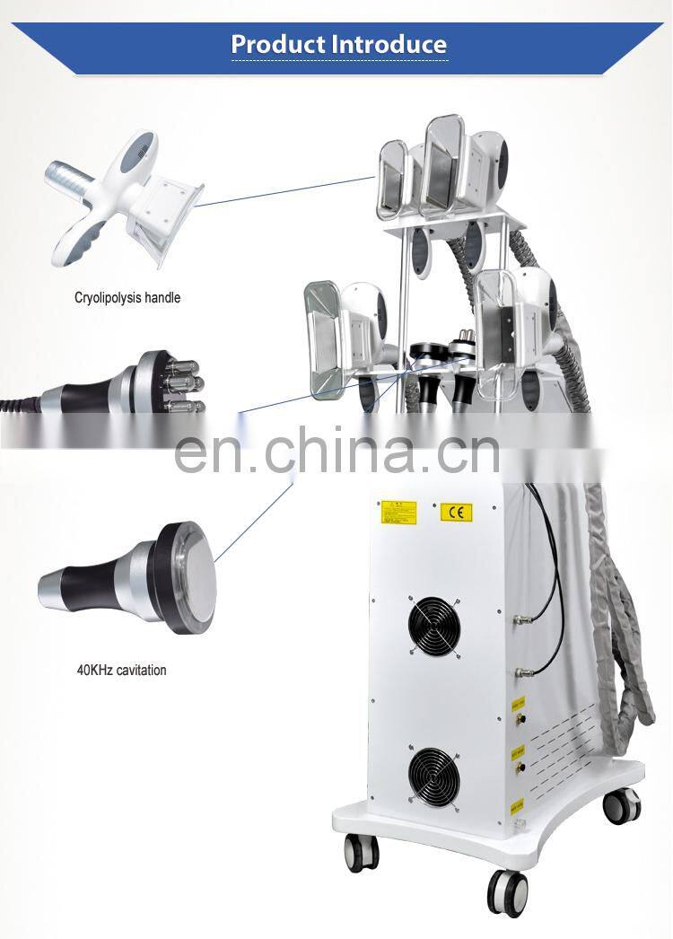 4 cryo handle freeze fat ice cooling slimming machine for sale factory price