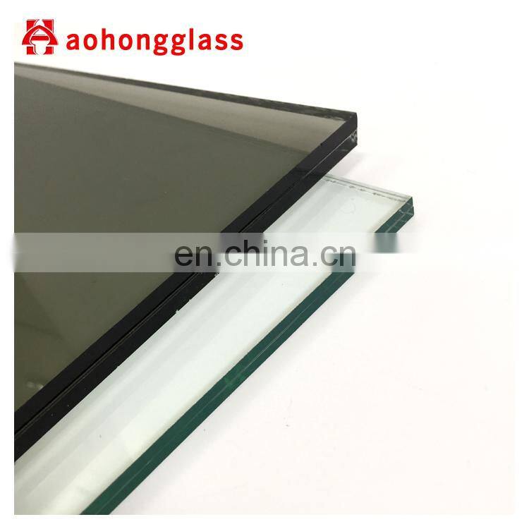 Cheap Clear / Color Glass Laminate 8.38mm 8.76mm 44.2 Bronze Laminated Glass
