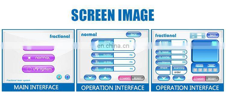 Technology advanced co2 fractional laser skin resurfacing fractional co2 laser machine