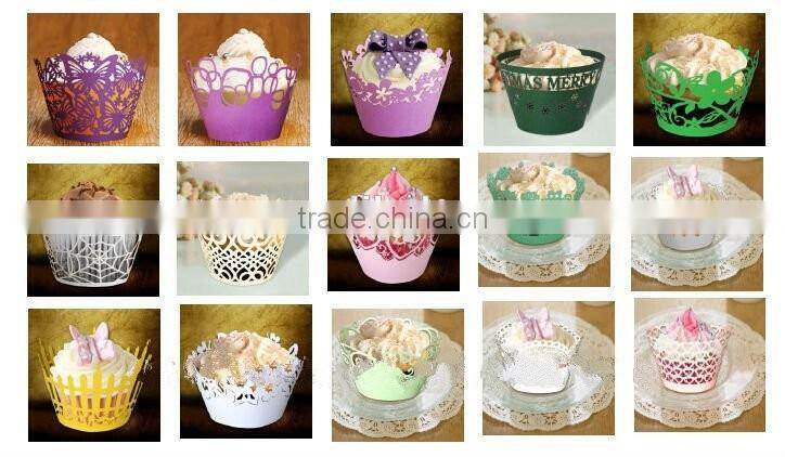 party,christmas,wedding banquet,baby shower decorative paper cake wrapper cupcake cups