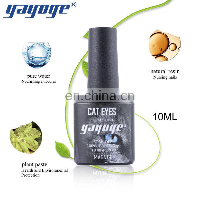 2020 newest trend design Kit Cat Eye Gel Set gel polish with base and top coat with OEM ODM