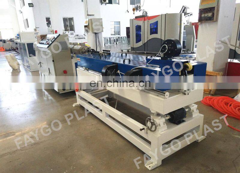 HDPE PVC Plastic Electrical Conduit Corrugated Pipe Machine/ Flexible Soft Hose Tube  Making Machine