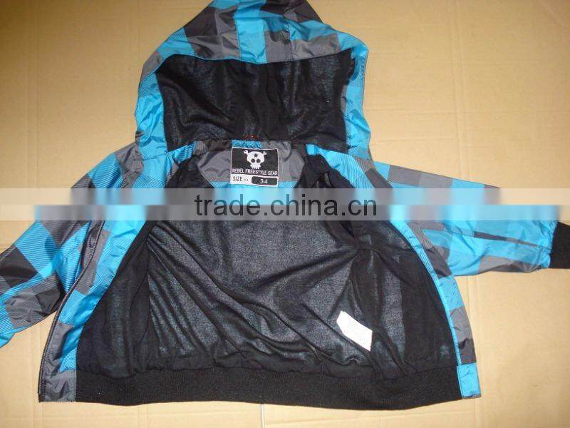 Boys overall prints spring jackets