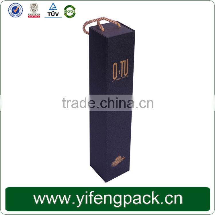 Customized Printed Wine Bottle Paper Bag