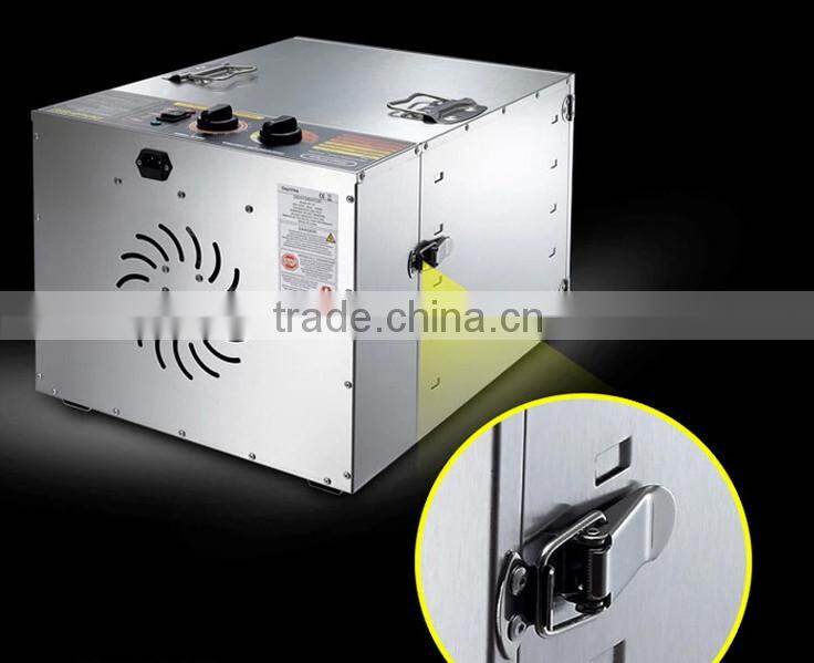 Stainless steel fruit and vegetable dryer machine