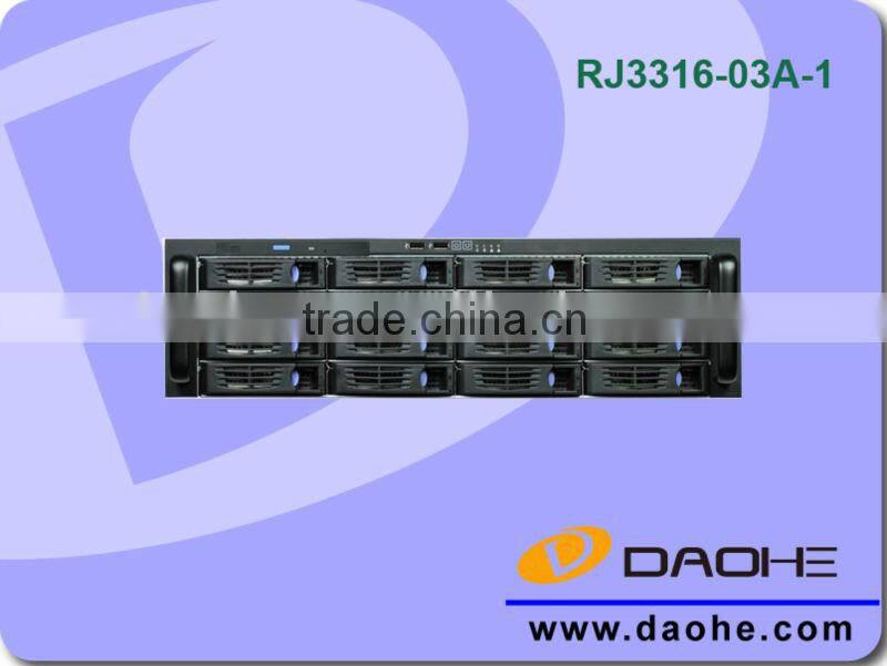 3U 16bay SAS/SATA HDD Array JBOD Solution