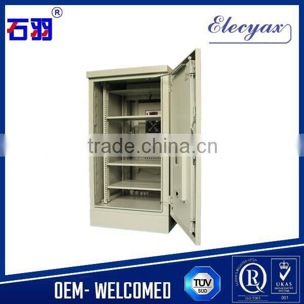 Cooling battery rack enclosure/outdoor battery keeping cabinet SK-253/Aluminum heat insulation enclosure with accessory