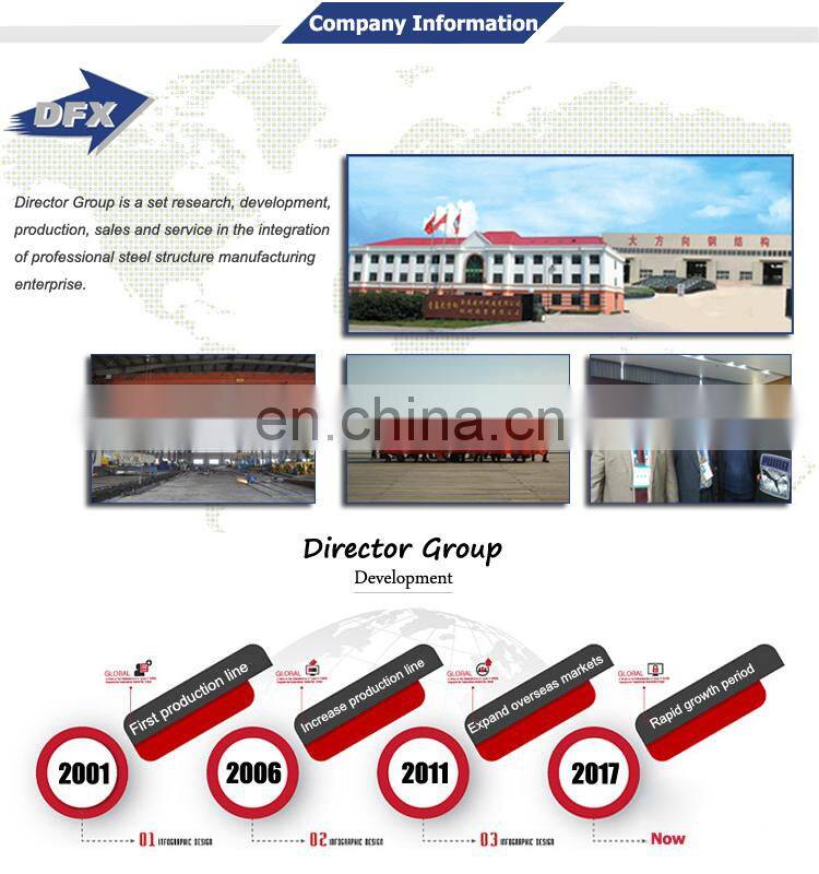 China Large Bay Steel Structures Temporary Warehouse Fabrication
