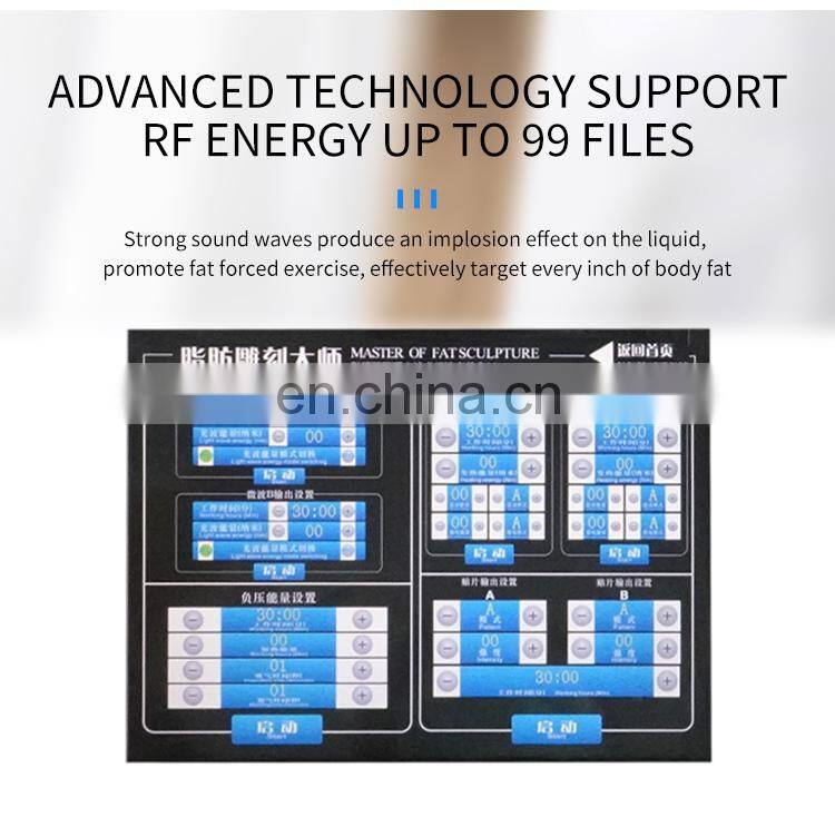 Factory price Microwave Nano lightwave Weight Loss machine RF body shaping instrument Vacuum Negative Pressure Slimming machine