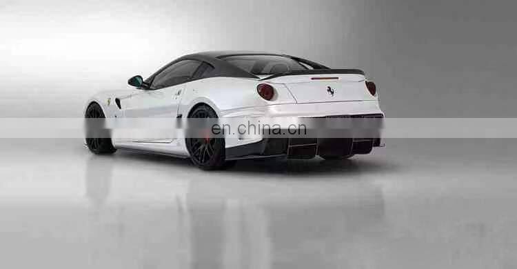 Runde 100% Fitment For Ferarri 599 Upgrade Vorsteiner Carbon Fiber Body Kit Front Bumper Front Lip Rear Bumper Side Skirts Spoil