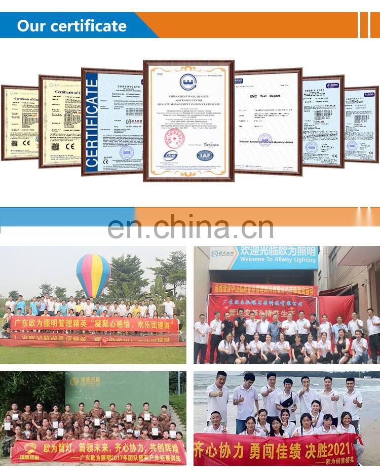 ALLWAY High Efficiency Luminous Efficiency Sports Stadiums 6watt 12watt Led  Recessed Spot Light
