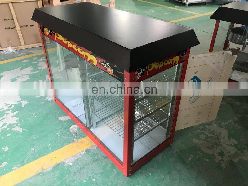 High quality popper popcorn machine electric popcorn making machine with warmer for sale