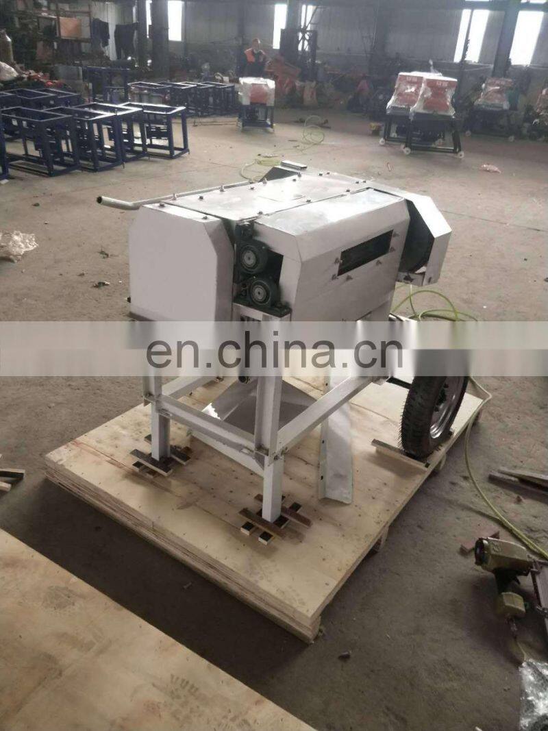 2022 hemp decorticator machine hemp peeling machine kenaf decorticator machine