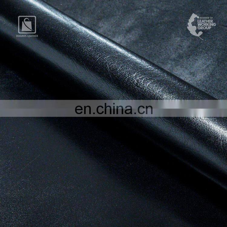 Glossy Top Side Full Grain Smooth and Natural Surface Vegetable Tanned Genuine Leather