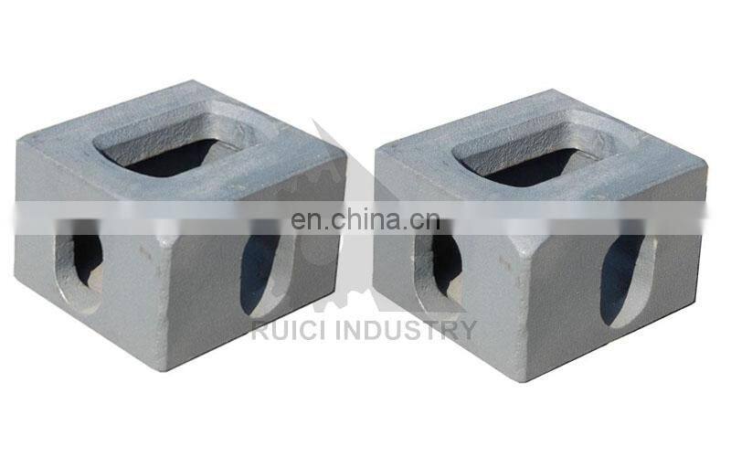 Height extendable ISO 1161 fitting Casting Steel SCW 480 Material ISO Shipping Container Corner post