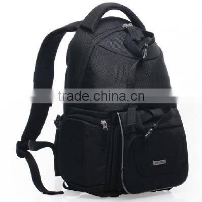 anti-theft durable fashion polyester camera backpack
