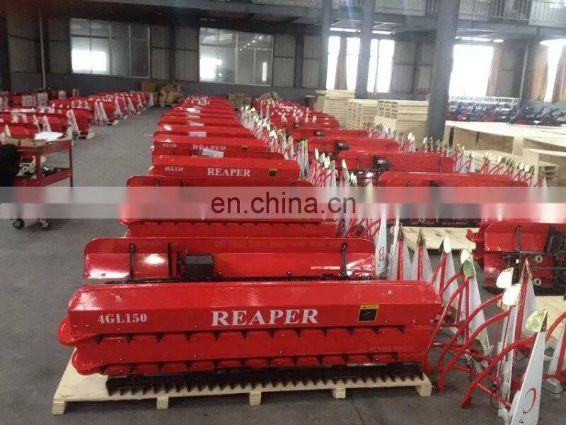 Low price rice cutting machine and beans harvester machine for sale