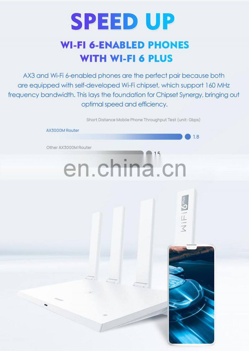 ALLINGE XYY545 Wifi6 Wireless Wifi Router AX3 Wifi Hotspot 3000Mbps Router Wifi 4G With 4Ports