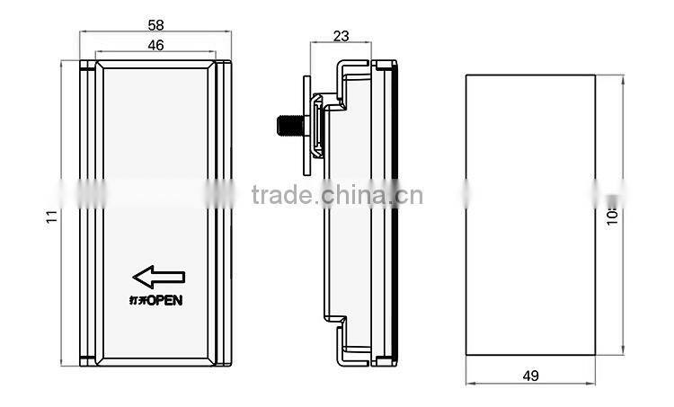 Flei brand High and low voltage industry lock for electric metal box use